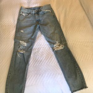 Rag & Bone Distress Jeans